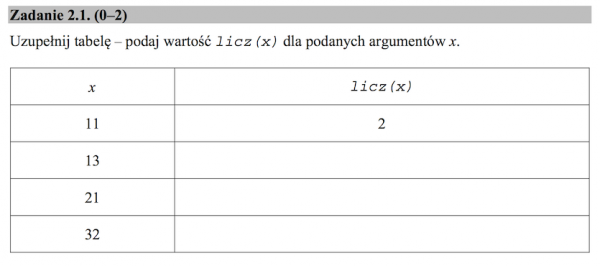 matura 2017 informatyka zadanie 2.1